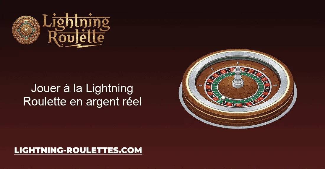 Jouer à la Lightning Roulette en argent réel Jouer à la Lightning Roulette en argent réel