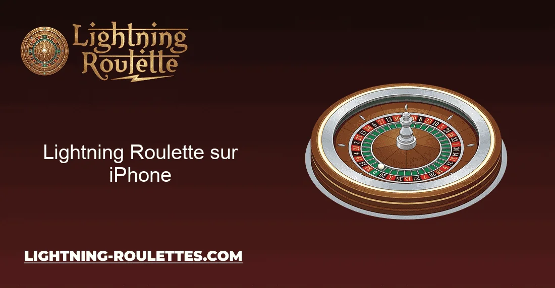 Lightning Roulette sur iPhone