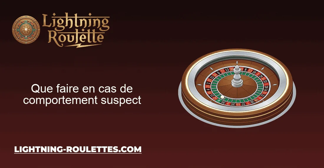 Que faire en cas de comportement suspect Que faire en cas de comportement suspect